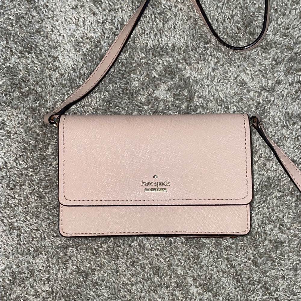 Mini Kate Spade Blush Crossbody Bag